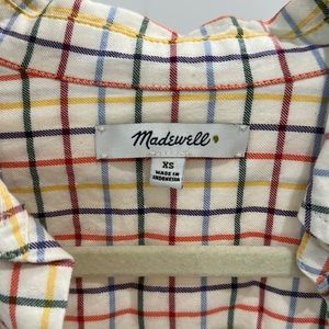 Madewell front tie long sleeve